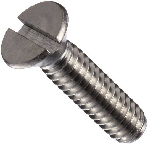 SS CSK SLOTTED SCREW
